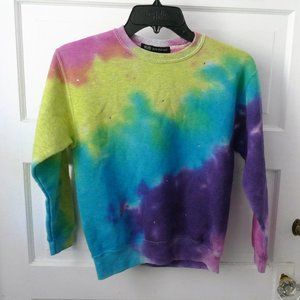 JET John Eshaya Crystal Tie Dye  PulloverXS